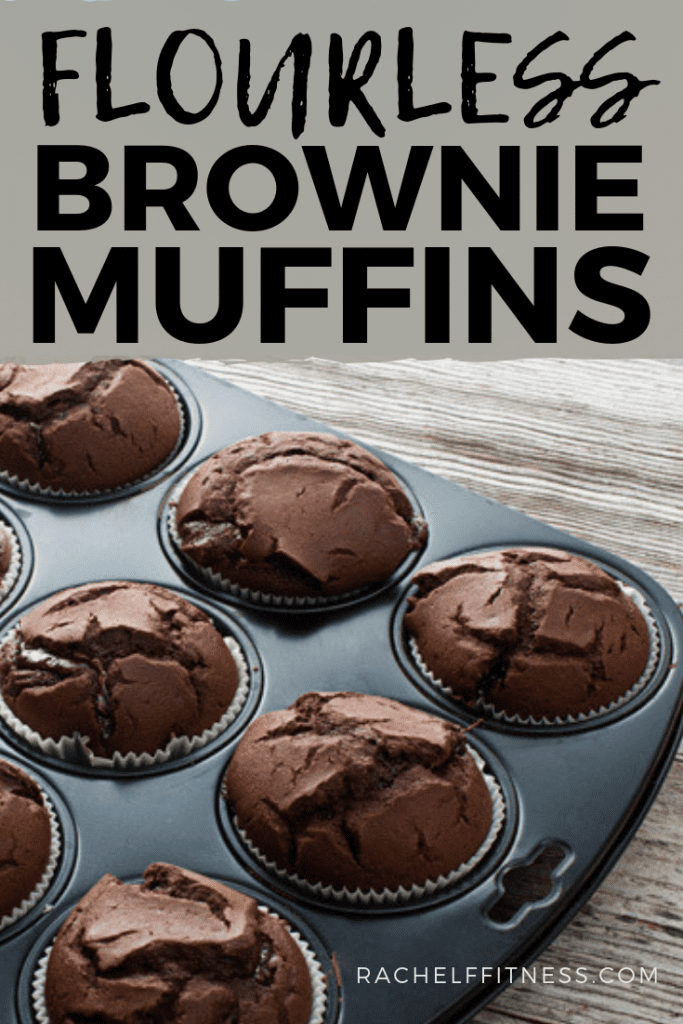 flourless brownie muffins