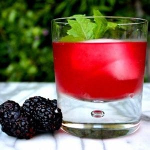 Blackberry Mojito Water